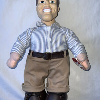 Mr. Wonderful Talking Plush Doll With Plastic Face Dan Dee 15 