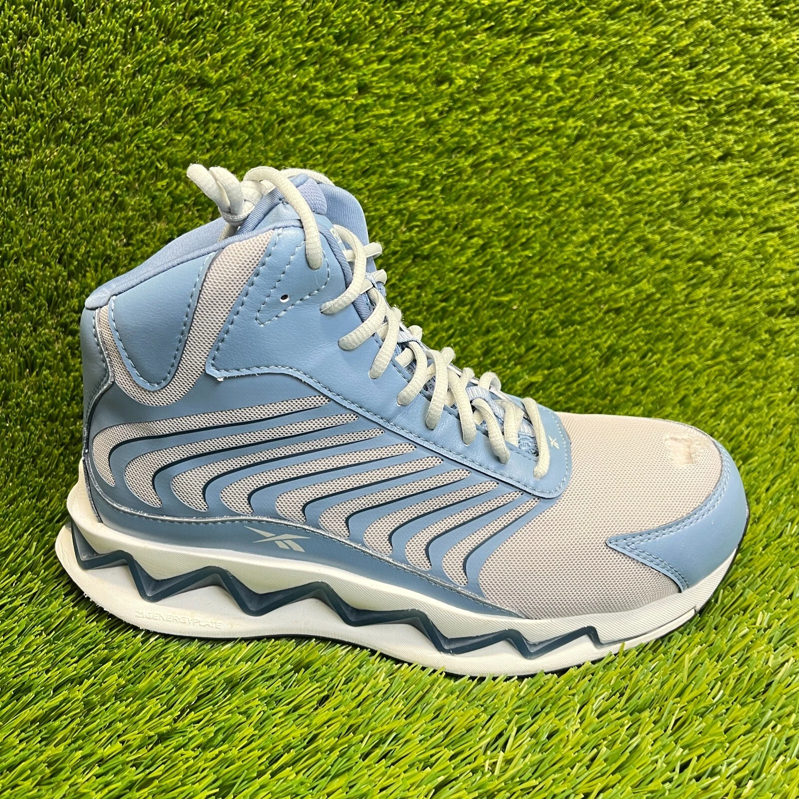 Stivali da lavoro Reebok Zig Elusion Heritage donna taglia 9 5M blu grigio punta composita