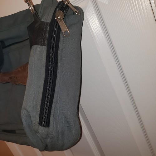 Vintage The North Face Men's Gray Satchel Bag with Shoulder Harness - Picture 3 of 12