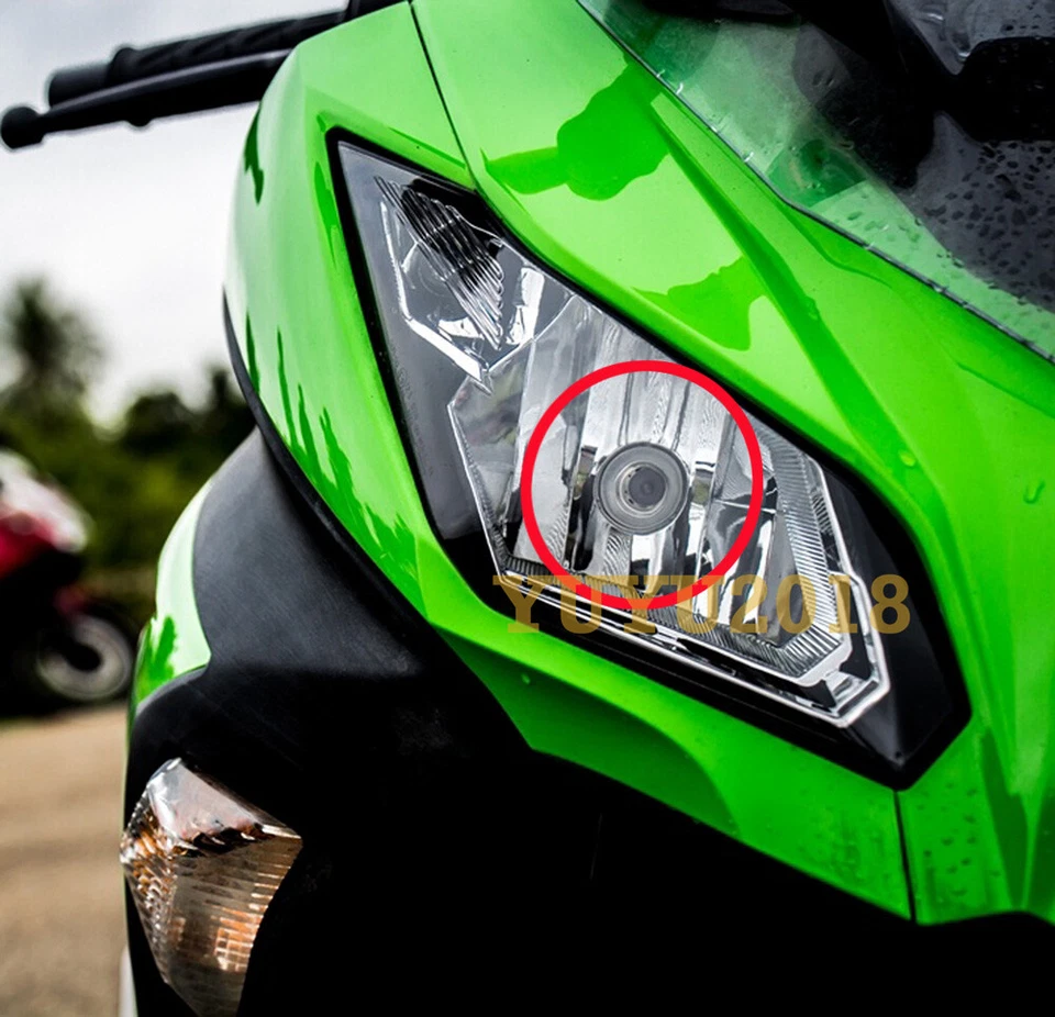 Anillo halo RGB para Kawasaki Ninja 300 13-17 faro ojo de ángel bluetooth DRL Foto 2 de 4