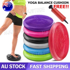 Yoga Wobble Yoga Cushion Balance Air Disc Wobble Stability Ankle Knee Strengt