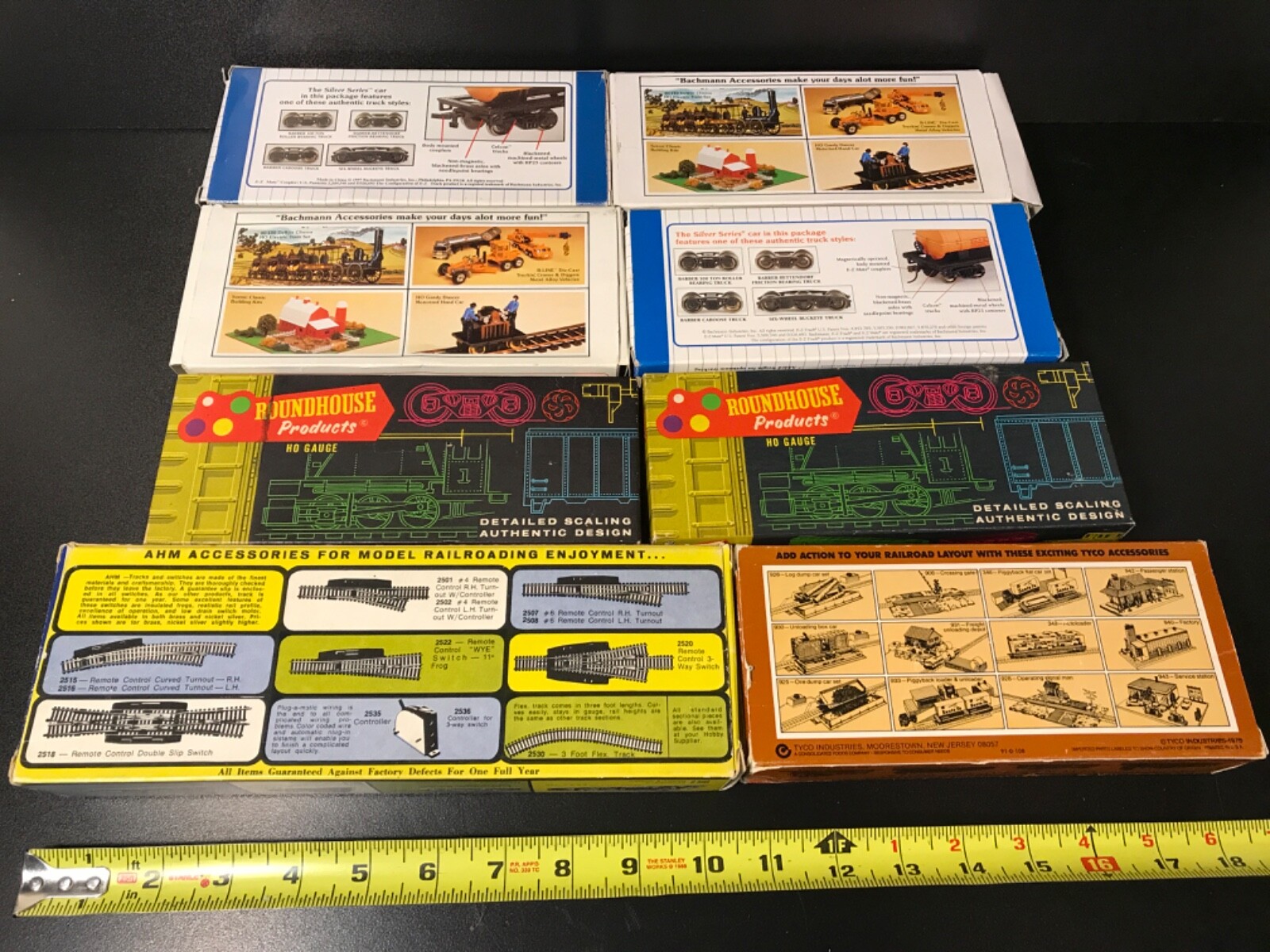 HO Scale Train Rolling Stock Freight Car Lot of 8 in Boxes Clean eBay