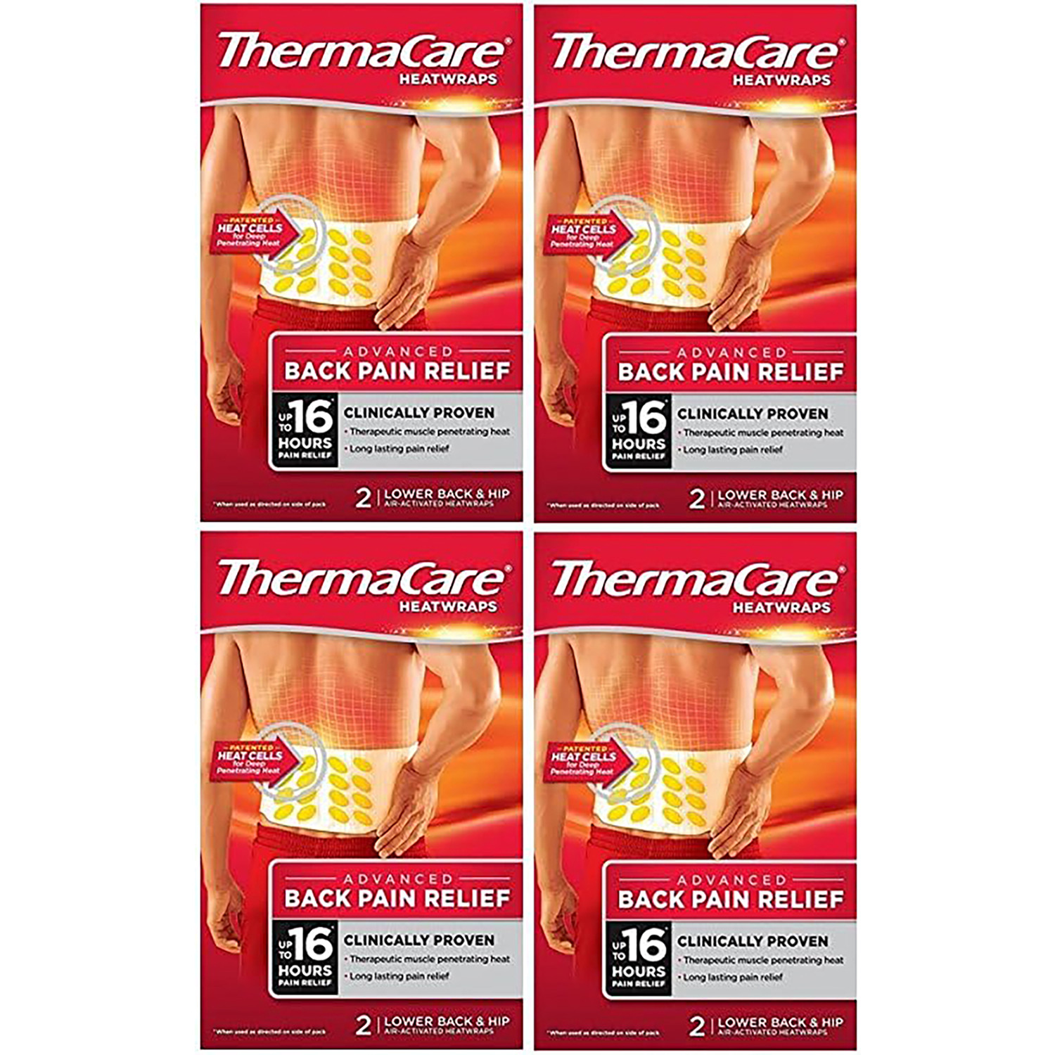 Thermacare Advanced Back Pain Therapy Heatwraps - Image 7
