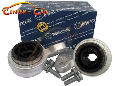 2x MEYLE HD SATZ Hydrolager Querlenker VORNE VERSTÄRKT BMW 3er E46 3003112604/HD