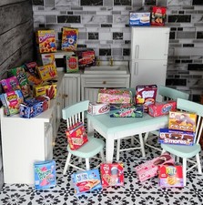 Dollhouse Miniature Food / 15 random pieces / FURNITURE NOT INCLUDED  