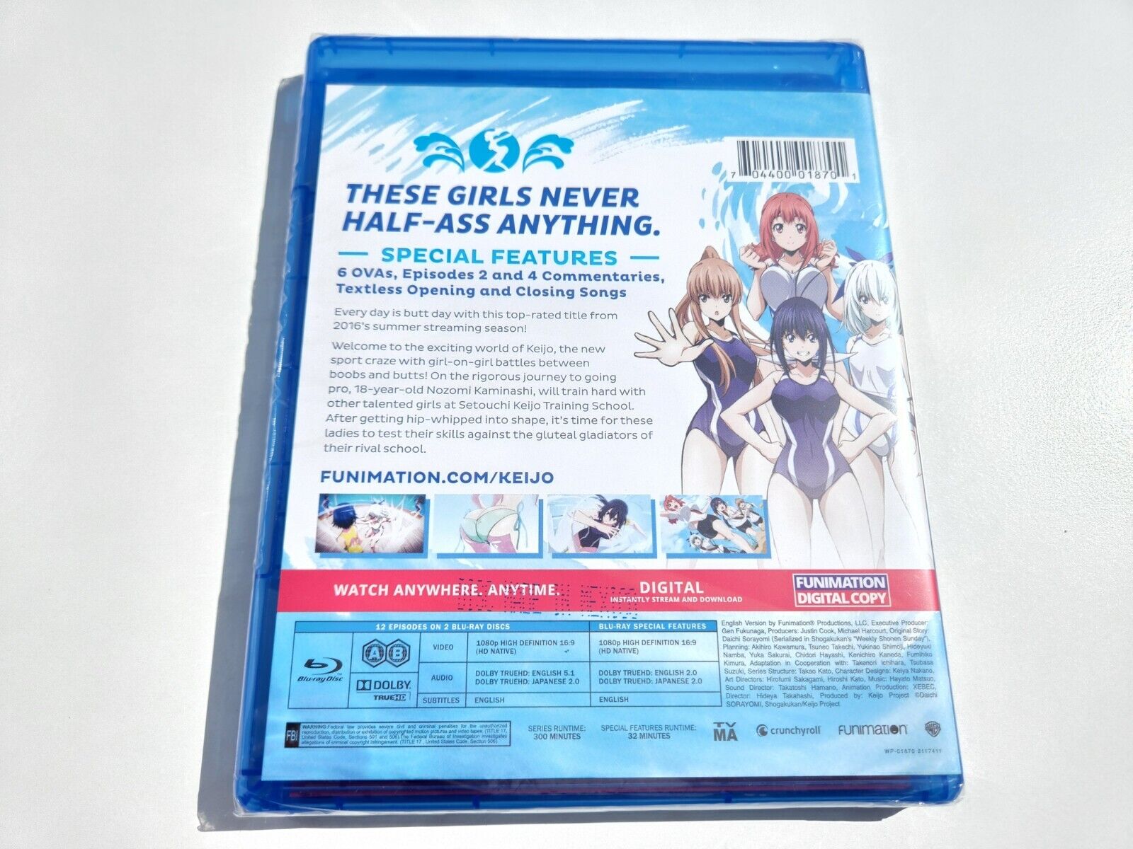 Keijo!!!!!!!! DVD: Complete Edition English Dubbed