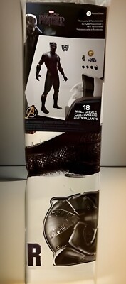 Black Panther Peel and Stick Giant Wall Decals By RoomMates New