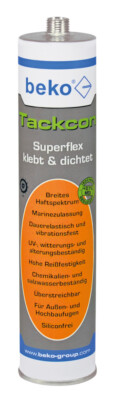 beko Tackcon Superflex - klebt und dichtet - grau - 310ml