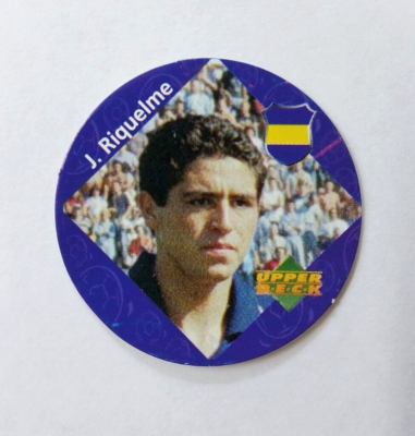 Juan Roman Riquelme True Rookie Disc Boca Juniors 1997 Upper Deck