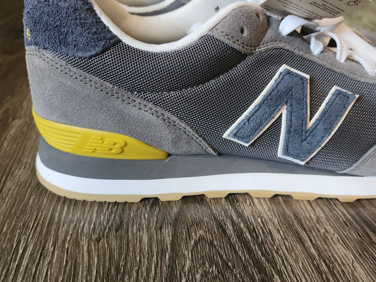 Grey and shop yellow new balance