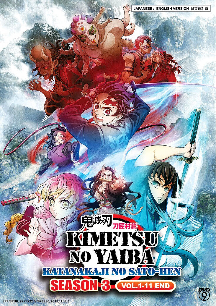 English Dubbed Kimetsu no Yaiba Katanakaji no Sato-hen SEASON 3
