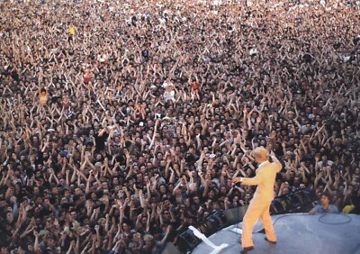 David Bowie, Serious Moonlight Tour, 1983 - Mini Poster/Book Clipping
