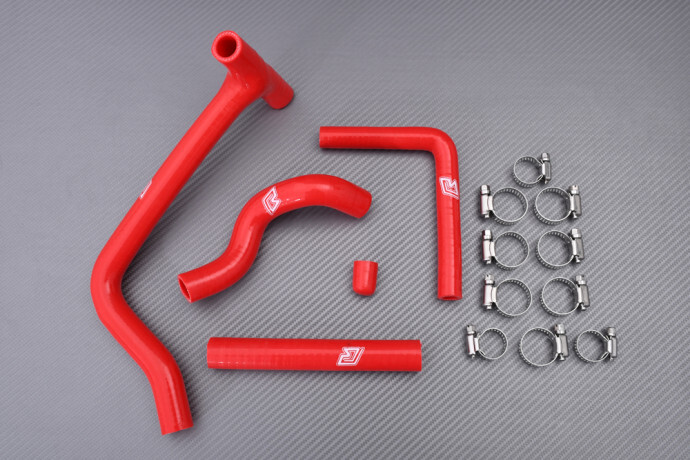Kit durites radiateur eau rouge pour moto BETA RR250/300 2T 2024