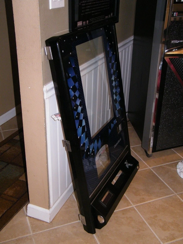 COSMIC BURST NSM TOCADISCOS DE MONTAJE EN PARED; MARCO DE VIDRIO DE PUERTA DELANTERA (COMO SE MUESTRA) Foto 4 de 4