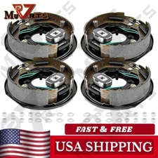 2 Pairs 10"x2-1/4" Electric Trailer Brake Assembly for 2300- 3500 lbs Axle 2L+2R