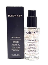 MARY KAY NIGHTTIME RECOVERY/NEW NIGHT SOLUTION WITH TIMEWISE 3D COMPLEX~217387!