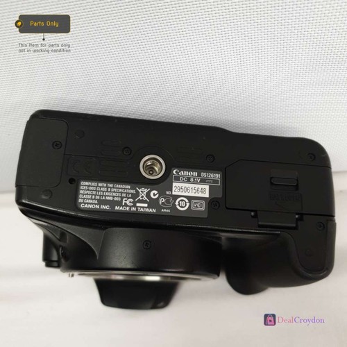 CANON EOS 1000D DIGITAL CAMERA BODY ONLY NO LENS NO ACCESSORIES FAULTY FOR PARTS - Picture 4 of 6