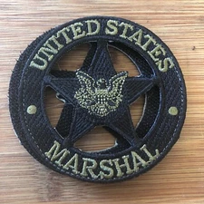 US Marshals Service Special Edition black & OD + H Genuine *Kokopelli Patch*