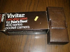 NEW NOS Vivitar Carrying Case for Point'n Shoot 400 Series Pocket camera
