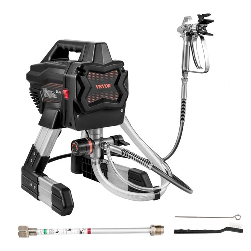 Stand Airless Paint Sprayer, 7/8HP 650W Electric Paint Sprayer Machine 2900PSI