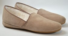 SIOUX MOX By Tru-Stitch Moccasin Slippers Smokey Women's US 7 W Made in USA