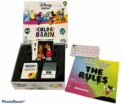 Disney Color Brain Board Game New Partially Opened 778988257296 | eBay