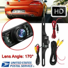 New Rear View Camera Backup License Plate Night for JVC KW-M150BT KWM150BT
