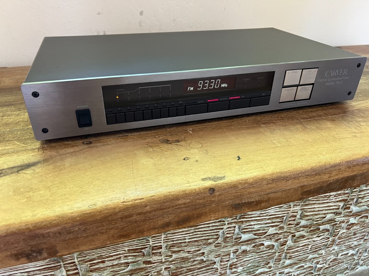 Vintage Carver TX-2 Stereo Tuner | eBay