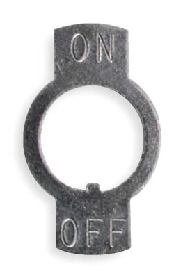 (30-PACK) CARLING Y01 TOGGLE SWITCH ON/OFF LEGEND PLATE *C2