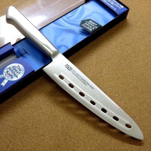Seki Knife Holed Chef's Knife 18cm (180mm) PISCES Molybde limited From JAPAN