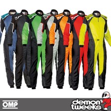 OMP KS-3 Kart Suit - CIK FIA Level 2 Approved, Lightweight (Adult & Child Sizes)