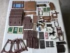 Vintage Playmobil 1987 Western Fort Bravo 3773 with Figures Near Complete