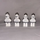 LEGO Star Wars Clone Trooper Minifigures Lot of 4 w/ Blasters Weapons