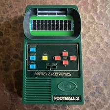 Football 2 Mattel Electronics Vintage 1978 Game Used Hong Kong Tested and Works
