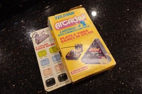 RARE GAME #2 Vintage COLECO TELSTAR ARCADE  tabletop Arcade video TV console A9