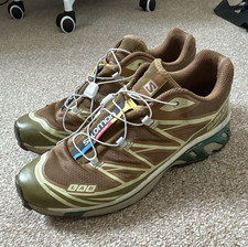 Salomon S-LAB XT-6 Soft Ground Trail/Hiking Shoes Synthetic Brown UK 10