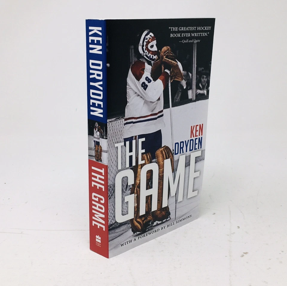 The Game Ken Dryden NHL Hockey Montreal Canadians Goalie Paperback New Foto 2 de 4