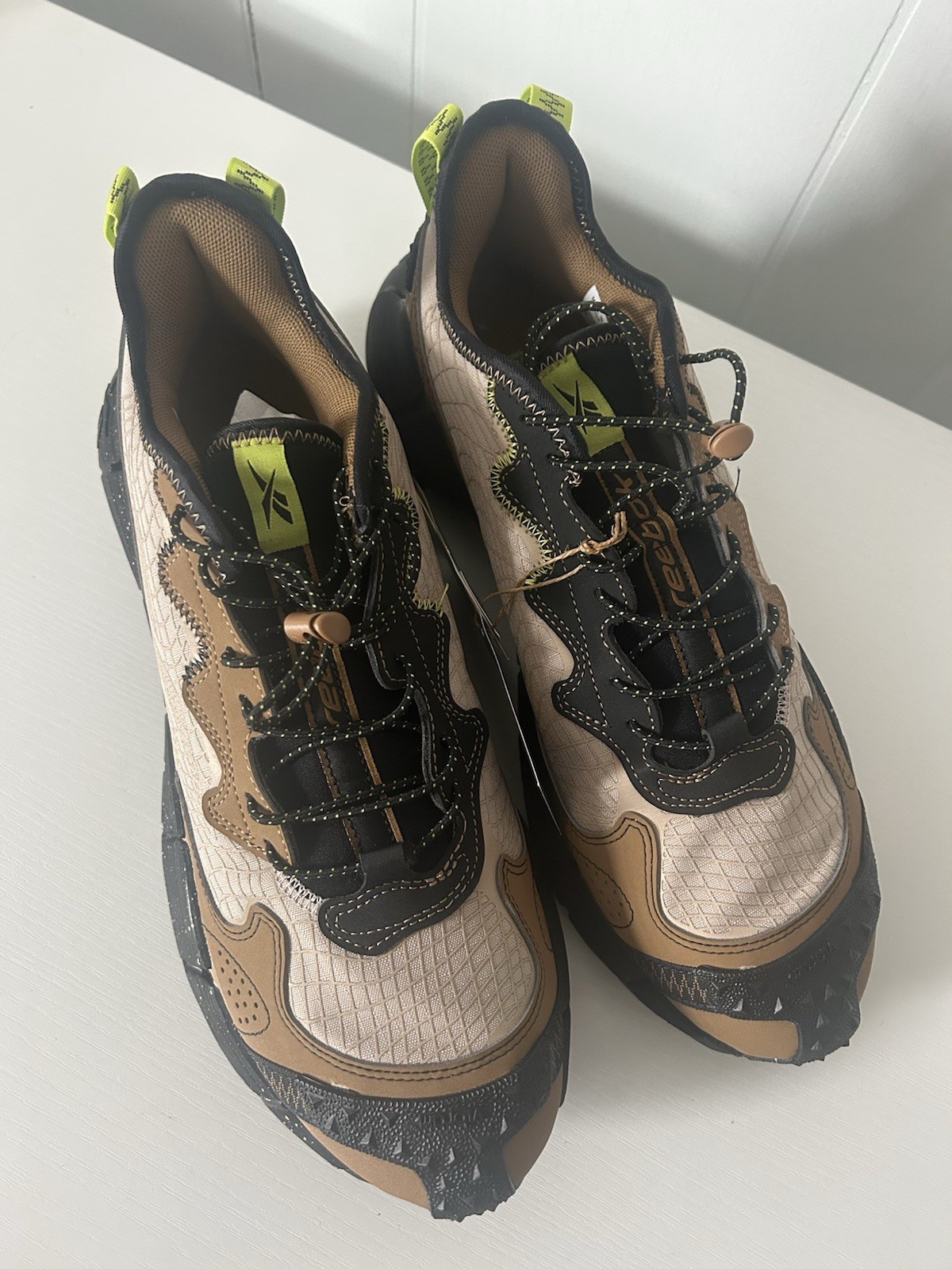 Reebok Zig Kinetica 2 Edge Modern Beige 2021 Size 10.5 H00114 image 5