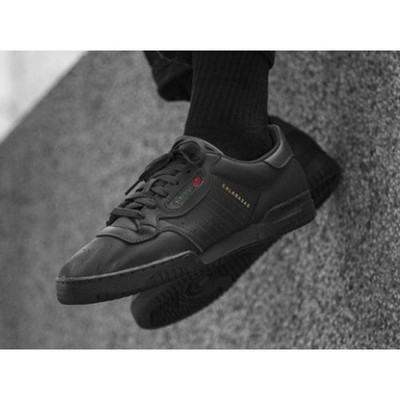 ADIDAS ORIGINALS Yeezy Calabasas Powerphase Trainers Sneakers Core Black Size 5