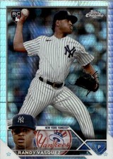 2023 Topps Chrome Update Randy Vasquez #USC71 Prism New York Yankees 3H
