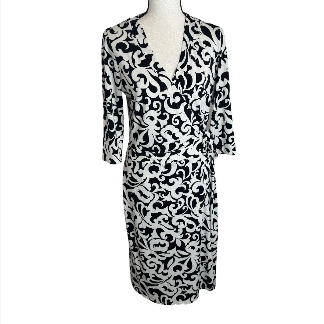 line and dot bisou wrap dress BISOU BISOU Wrap Dresses for Women for sale