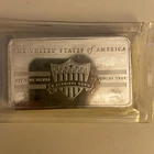 Apmex 10 oz Pure Silver 999 United States Of America E Pluribus Unum/Shield Bar