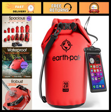 Waterproof Dry Bag Backpack - Roll Top Sack for Kayaking  Gear Storage, Phone C