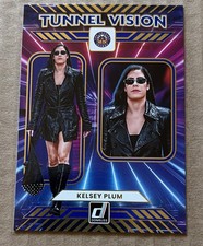 Kelsey Plum, Tunnel Vision card #3 from 2025 Panini Donruss WNBA