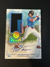 2025 Panini Boys of Summer Baseball PJ Morlando Patch Auto /25