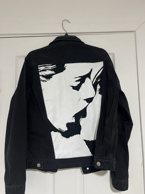 Misbhv Warszawa 1980 Black Denim Jacket Men s Size S