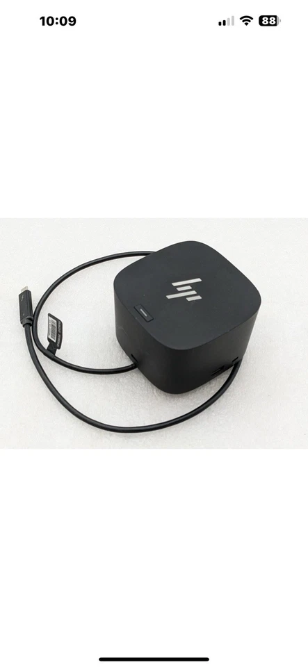 Estación de Acoplamiento HP Thunderbolt HSN-IX03 120W G4 USB-C + 120W Adaptador de CA Foto 2 de 4