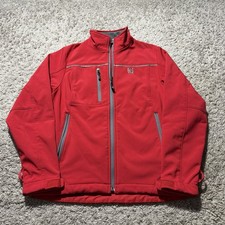 Women's OOBE Chick Fil A Employee Fleece Lined Full Zip Jacket Small Pockets