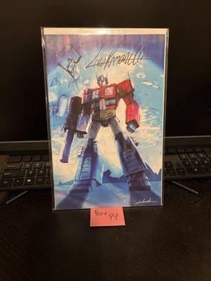 Transformers #10 SDCC Virgin Variant By Livio Ramondelli Signed/remarked W/coa