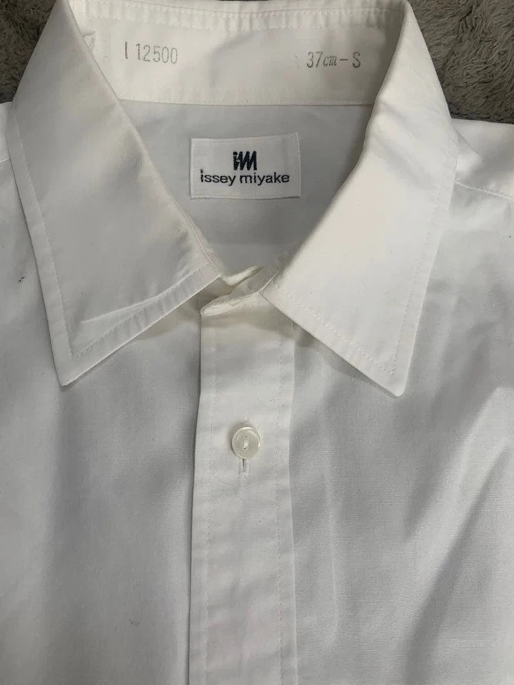 USED ISSEY MIYAKE IM PRODUCT DRESS SHIRT HAMILTON GOOD - Image 4 of 4